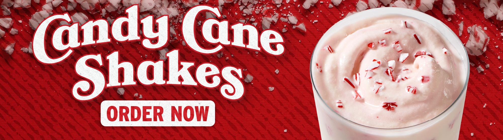 Holiday Candy Cane Shake. Click on banner to order. 